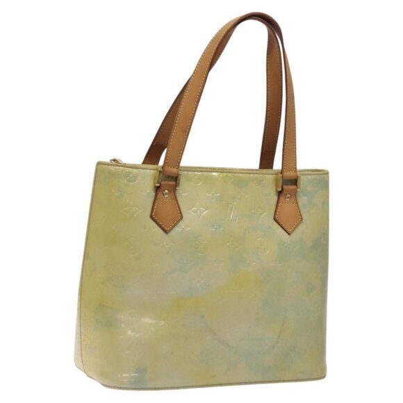 LOUIS VUITTON Monogram Vernis Houston Hand Bag Lavande M91218 LV Auth fm4471 - Picture 1 of 16